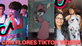 CON FLORES  BEST CON FLORES TIKTOK VIDEOS COMPILATION🎆✨ [upl. by Gunilla424]