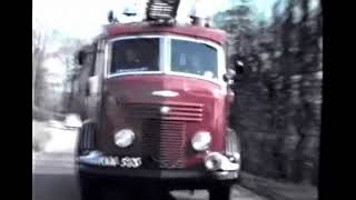 Fordingbridge Fire Station  1960 Turnout Archive Footage [upl. by Marni]