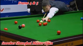 Snooker Shanghai Master Open Ronnie O’Sullivan VS Kyren Wilson  Frame 4 amp 5 [upl. by Revolc]