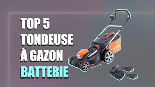 TOP 5  QUELLE EST LA MEILLEURE TONDEUSE À GAZON BATTERIE SUR AMAZON [upl. by Danni883]