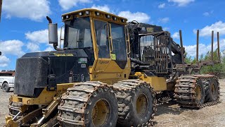 SOLD  Tigercat 1085B Forwarder [upl. by Dwane]