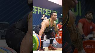 Arley Mendez 89kg🇨🇱 175kg  386lbs Snatch Slowmo snatch slowmotion weightlifting [upl. by Nomar305]