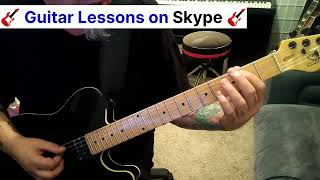 MEGADETH Train Of Consequences Guitar Lesson [upl. by Adis]