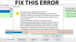 How to fix error while overclocking controller on WINDOWS 11 SECURE BOOT ON [upl. by Teddi]