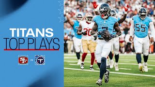 Tennessee Titans Top Plays vs San Francisco 49ers  2024 Preseason Week 1 [upl. by Sulakcin]