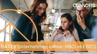 DATEV Unternehmen online  HBCI vs EBICS [upl. by Ellemaj]