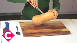 A simple and safe way to cut butternut squash [upl. by Blankenship]