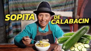 Rica SOPA de CALABACÍN  Doña Empera [upl. by Aletse]