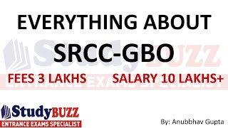 Everything about SRCCGBO Exam pattern Syllabus Cutoffs  Fees 32 lakhs Placement 10 Lakhs [upl. by Theone]