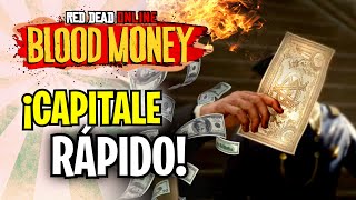 Cómo conseguir Capitale RÁPIDO GUÍA DEFINITIVA de la nueva actualización de Red Dead Online [upl. by Prue]