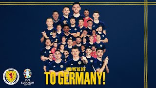 We are off to GERMANY  Scotland Qualify for EURO 2024 [upl. by Clothilde]