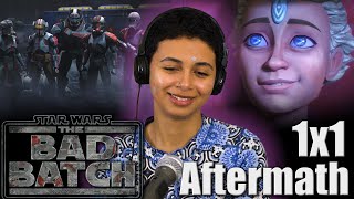 SERIES PREMIERE The Bad Batch 1x1  Aftermath REACTION [upl. by Eenafit]