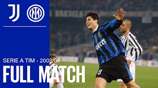 FULL MATCH  JUVENTUS vs INTER  200304 SERIE A TIM  MATCHDAY 11 ⚫🔵🇮🇹 [upl. by Nnoryt]