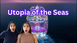 Boarding Utopia of the Seas WORLD’S SECOND LARGEST CRUISE  MMGYMSISTERS [upl. by Bertold]