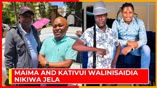 MAIMA NA KATIVUI WALINISAIDIA NIKIWA JELA❤️ 🙏 WALICHEZA NA MPESA  REAL BROS💯 [upl. by Adiol]