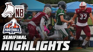 U18 Atlantic Bowl Semifinals  New Brunswick vs PEI [upl. by Eenert]