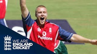 ODI Flashback  Flintoff Bowls Two Unplayable Yorkers In 429 Spell v Bangladesh 2005 [upl. by Lelia]