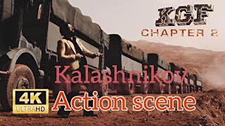 KGF Chapter2 Kalashnikov Scene  Rocky Come back for Revenge  Yash  Sanjay Dutt  KGF2 Movie [upl. by Elana966]