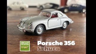 Schuco Porsche 356 143 DieCast Modell Silver metallic Car 4K [upl. by Lourdes]