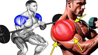 Boulder Shoulders in One Workout  5 Killer Exercises [upl. by Ainadi]