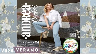 CATALOGO ANDREA CALZADO CONFORT VERANO 2024 [upl. by Melicent]