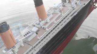 Model Titanic SPLITS 3 Portside highangle [upl. by Anuahsar]