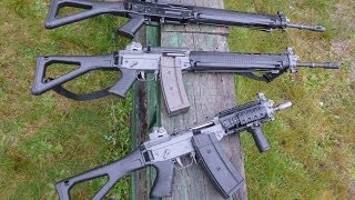 BANNED in the USA and Canada Swiss Arms rifles The real Sig 556s [upl. by Teahan]