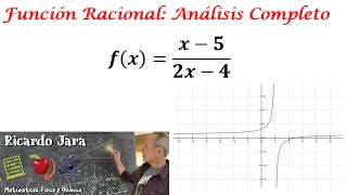 Función Racional Análisis Completo [upl. by Hsara]