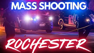 MASS SHOOTING Rochester New York 7 Shot LIVE [upl. by Llenel]