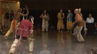 Eastern Woodland Dances Wampanoag Nation Singers and Dancers [upl. by Nylloc664]