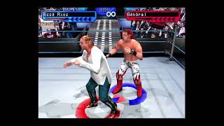 WWF Smackdown 2  PS1 Gameplay  Essa Rios vs Gangrel  Rematch [upl. by Salisbury465]