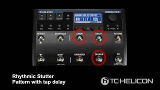 VoiceLive 2 version 12 Beta Demo  Rhythmic Stutter amp Sample Effects [upl. by Watkin]