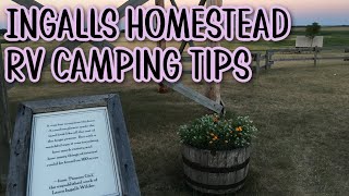 RV Camping at Ingalls Homestead in De Smet SD [upl. by Lauren]