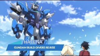 『LYRICS AMV』GUNDAM BUILD DIVERS RERISE OP 2 FULL「HATENA  PENGUIN RESEARCH」 [upl. by Nebur936]