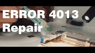 Best iPhone error 4013 repair video in the galaxy [upl. by Esirehs]