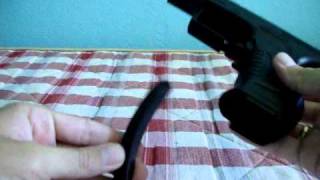 M202B Rechargeable 6mm Pistol BB Gun Toy Português [upl. by Inoj]