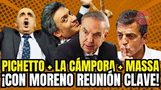 PICHETTO  LA CÁMPORA  MASSA CON MORENO REUNIÓN CLAVE [upl. by Lucian887]