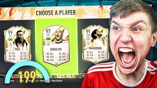 I GOT A 199 FUT DRAFT WORLD RECORD FIFA 22 [upl. by Freberg]