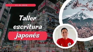 Taller gratuito escritura japonés [upl. by Rayna]