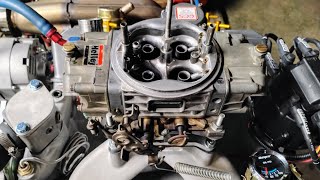 A few thoughts on Holley Vacuum Secondary carbs amp heating up 357ci SBC [upl. by Bortz]