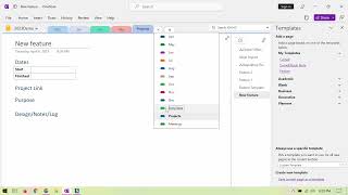 Using and Creating OneNote Templates [upl. by Amby]
