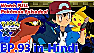 Pokemon xy season 18 EP93 in Hindipokemon pokemonjourneysseason18 pokemonxycartoonstrending [upl. by Cohberg681]