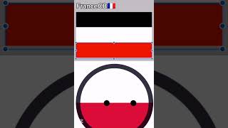 Pesadilla de Polonia 🇵🇱 countryballs humor shorts viral [upl. by Adamski]