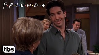 Friends Ross Flirts With the Pizza Lady Season 5 Clip  TBS [upl. by Enileqcaj]