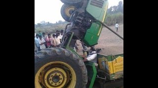 TRACTOR ACCIDENTS IN PUNJAB INDIA FULL VIDEO [upl. by Hessler708]