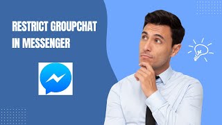 How to Restrict Group Chat in Messenger [upl. by Stephanus]