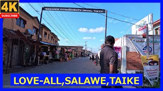 🇳🇬4K Walking Tour IkosiKetu LoveAll Street Salawe Avenue Badejoko Street Lagos Nigeria [upl. by Seth]