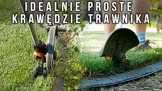 Krawędziowanie trawnika jak przyciąć łatwo krawędzie trawnika jak oczyścić obrzeża trawnika [upl. by Ainiger]