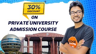 30 Discount Do enroll now  Private University Admission Preparation [upl. by Wiggins]