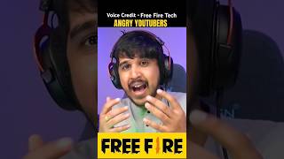 OMG😱TOP 3 ANGRY YOUTUBERS ✅😱X🤔 FREE FIRE 🤔 ff video 🤔ff freefire shorts [upl. by Ticknor]